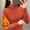 2025 Women's Plus Velvet Knit Base Layer Sweater - Autumn/Winter Thickened One-Piece Top