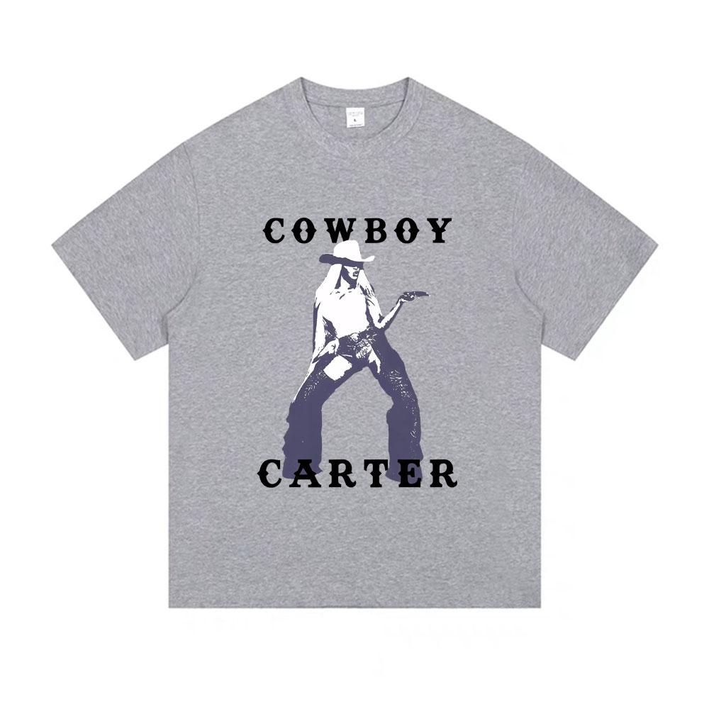 Beyonce Cowboy Carter New Album Graphic Tshirt Male Oversized Soft Cotton T Shirts Men Womens Fashion Pop Music Tshirt Tops