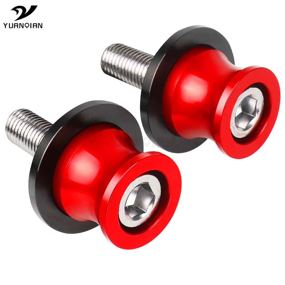 For YAMAHA YZF R6 Motorcycle M6 Swingarm Spools Slider arm Stand Screws YZF-R6 1999 2000 2001 2002 2003 2004 2005 2006 -