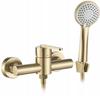 Ontario Rea Gold Brushed Wall-Mounted Shower Faucet