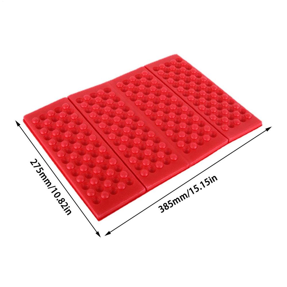 Honeycomb Massage Mat 4Fold Cushion Outdoor Hiking Camping Training Park Foldable Pillow Picnic Sitting Moisture-proof Pad