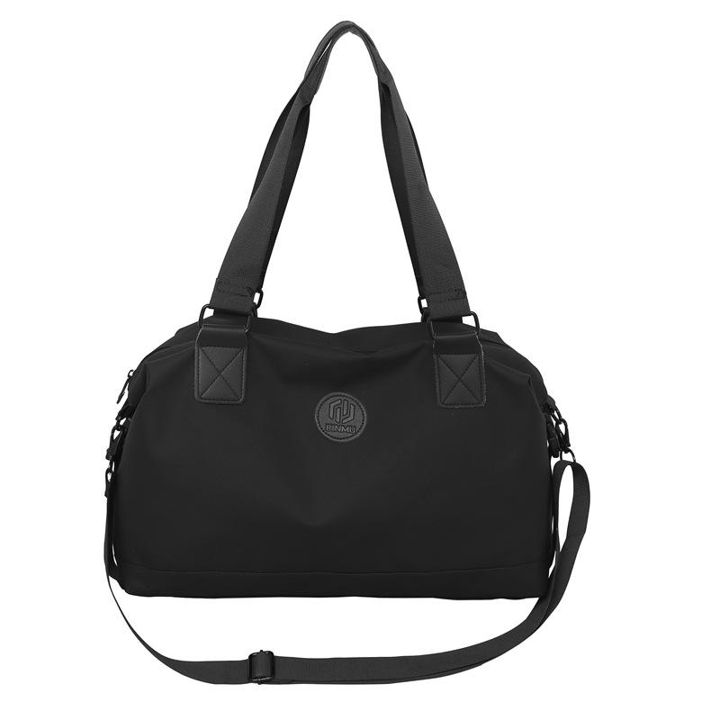 Travel bag men's new large-capacity portable Oxford cloth storage bag sports fitness bag women's leisure travel luggage bag