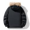 Men's Thickened Fur Collar Hooded Parka - Winter 2025