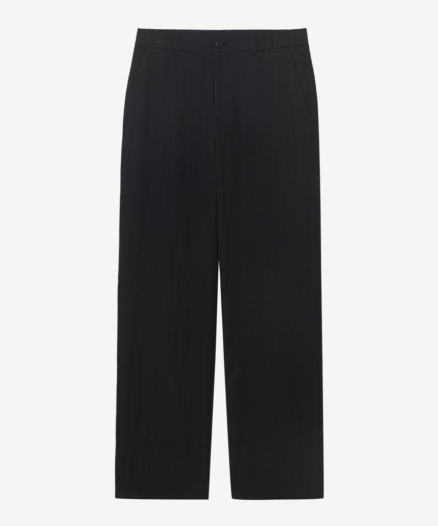 MINDBRIDGE [Couture] Wide Ribbed Elastic Waist Pants - 2 Colors