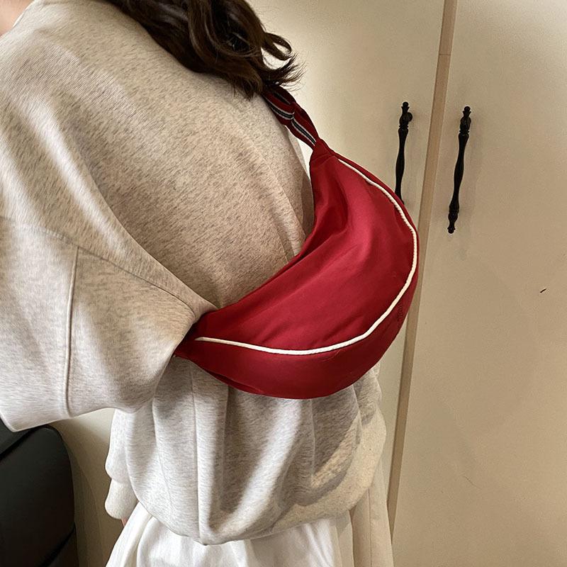 Shangxin Messenger Bag Women'S Bag Trendy Simple Underarm Bag Women'S Lightweight Large-Capacity Shoulder Messenger Bag