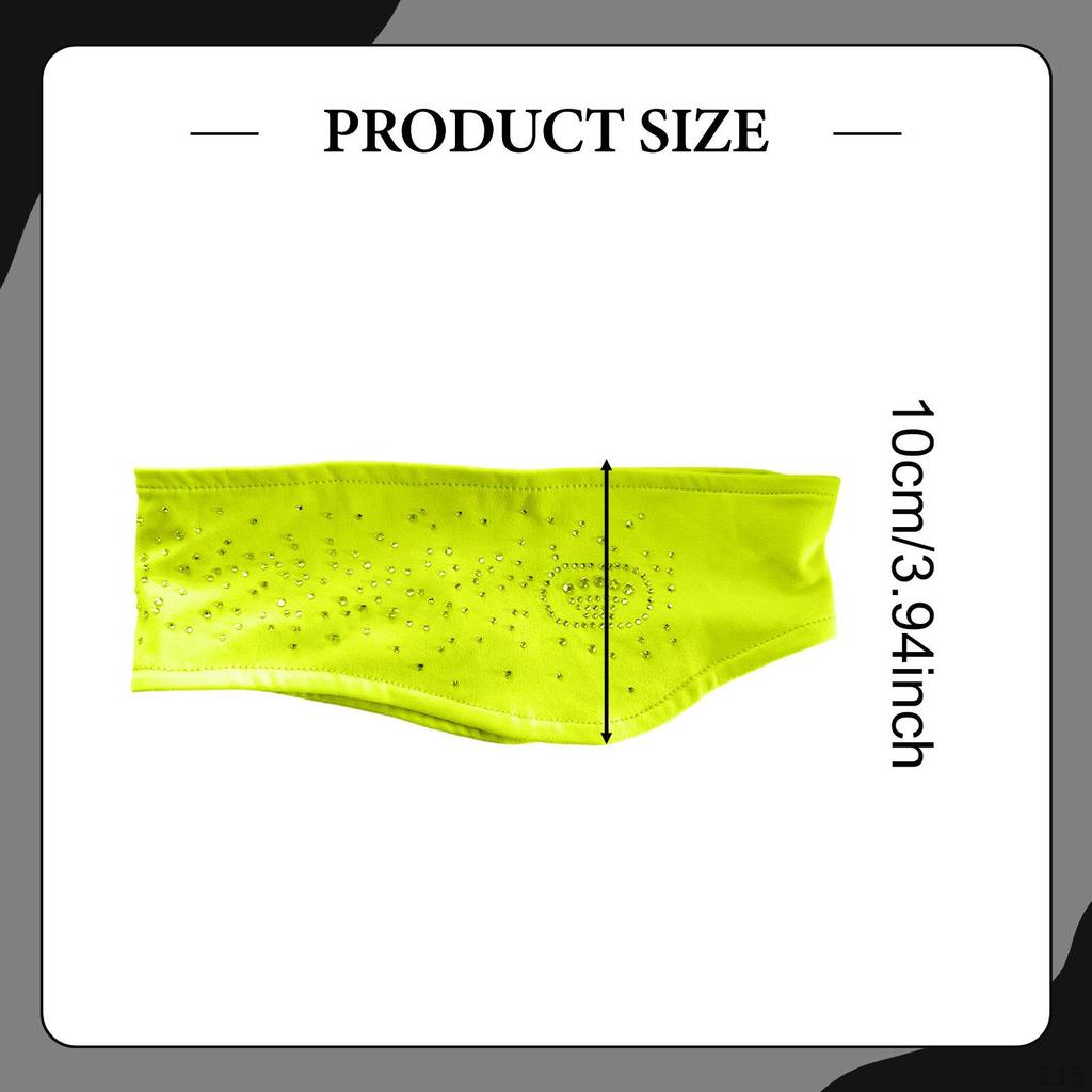 Fascia per capelli da pattinaggio artistico Leggera Calda Assorbente del sudore Attrezzatura per allenamento per Ciclismo Fitness