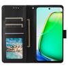 For Vivo Y28 4G Case Wallet Stand View PU Leather Phone Cover