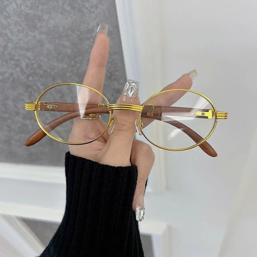 

Designer Brand Oval Sunglasses Women Men Casual Small Frame Round Sun Glasses Female Mirror Colors Luxurious Fashion Other