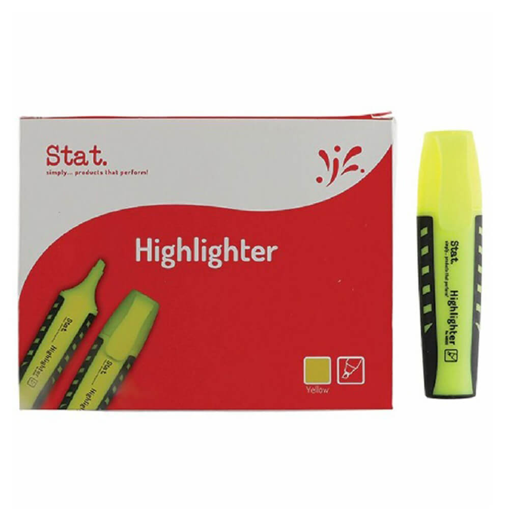Stat Wasserbasierter Highlighter (Schachtel mit 10 Stück)