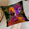 Pillow Covers Cartoon Sofa Decorative Home Double-Sided Printing Short Plush Cute Cushion Cover Classic G-G-Grim Fandango Game
