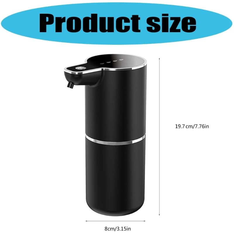Hands Without Small Soap Dispenser High Sensitivity Sensors Easy Installation Modern Soap Container for Bathroom Kitchen