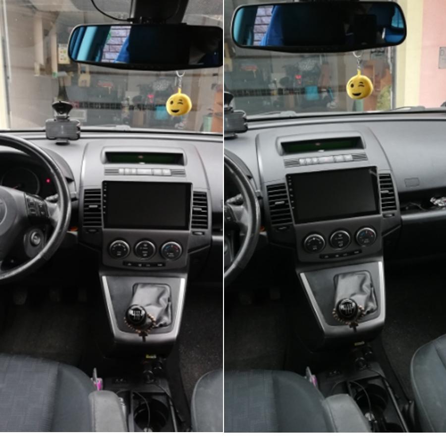 9'' Android 9.1 1Gb 16Gb Car Stereo Radio Gps For Old Mazda 5 Multimedia Player