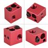 3D Printer Accessories Aluminium Heating Block Heater Hot End for   (Blue)