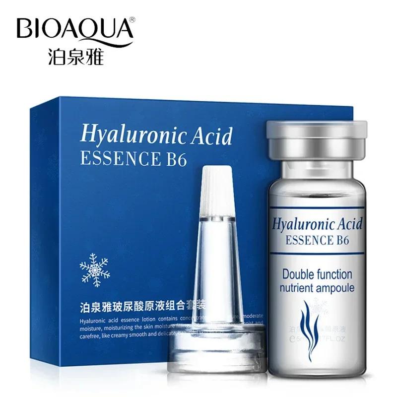 10pcs/lot Moisturizing Vitamins Hyaluronic Acid Serum Facial Skin Care Anti Wrinkle Anti Aging Collagen Essence Liquid