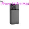 Per iPhone 11 12 13 14 Pro Max XS Max XR 6 7 8 Plus SE 5S 13 Mini Custodia Caricabatterie Portatile Power Bank Copertura di Ricarica Capa