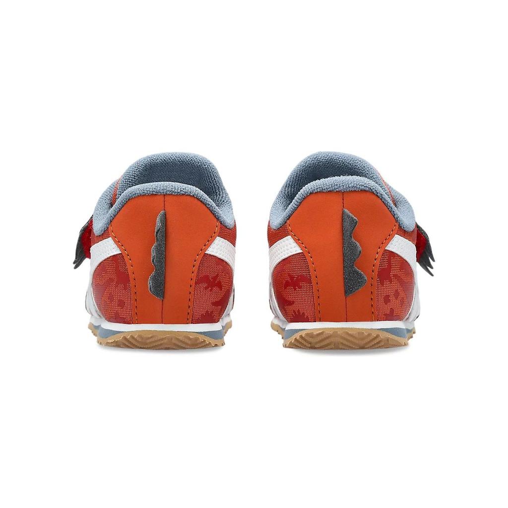 Asics Idaho Baby KT-ES D Dinosaur Park - Orange Baby Sneakers White 1144A325-800