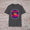 Miami Florida Vintage Retro Souvenir Travel Vacation Unisex Softstyle T-Shirt