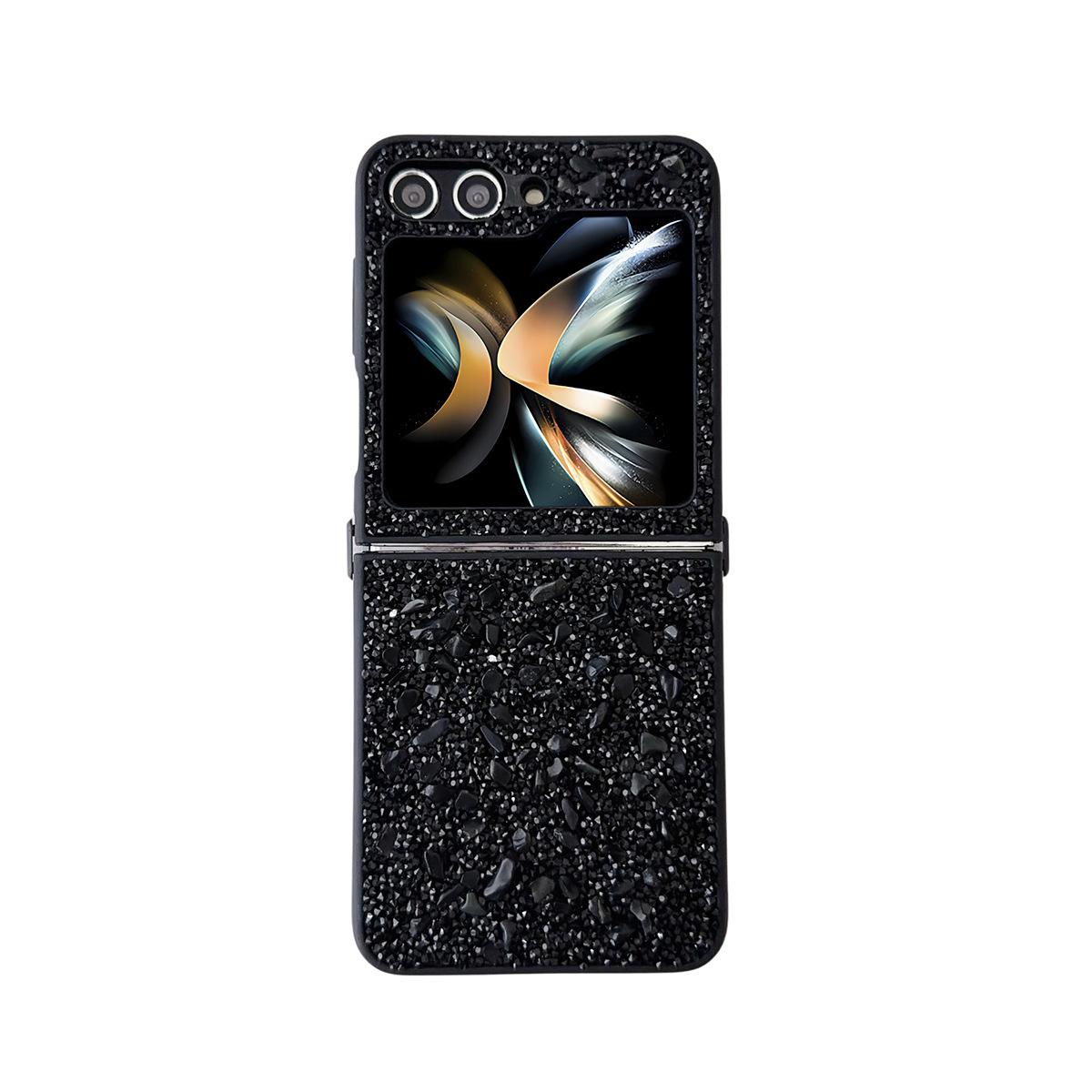 Phone Cases Samsung, Rhinestone Stone Decor Phone Cases zflip7