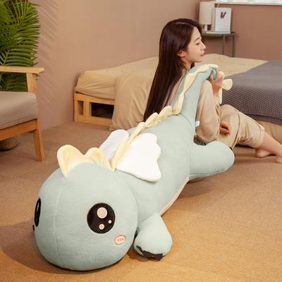 Giant Size Angel Dinosaur Plush Toys Cute Cartoon Dinosaur with Wings Animal Pillow Stuffed Soft Dolls for Children