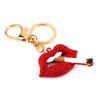 Keychain, Red   Keychain, Fashionable Alloy Pendant, Unique Gifts for Women, Eye-catching Design, Suitable for Keys, Wallets, Handbags