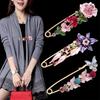 Adjustable Safety Pins Sparkling Brooches Versatile Waist Fastening Pins  Dress Decoration