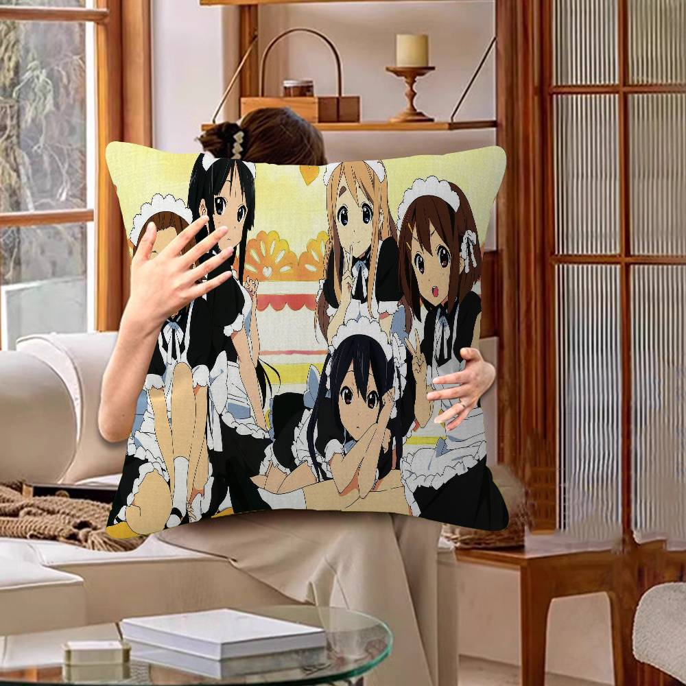 K-On Anime Stitch Lucky Dragon Pillow Cover Sofa Cushion Cover Home Room Decoration Children Gift