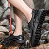 Mens Breathable Mesh Outdoor Casual Driving Shoes With Hand-Stitched Detailing Lightweight Sneakers