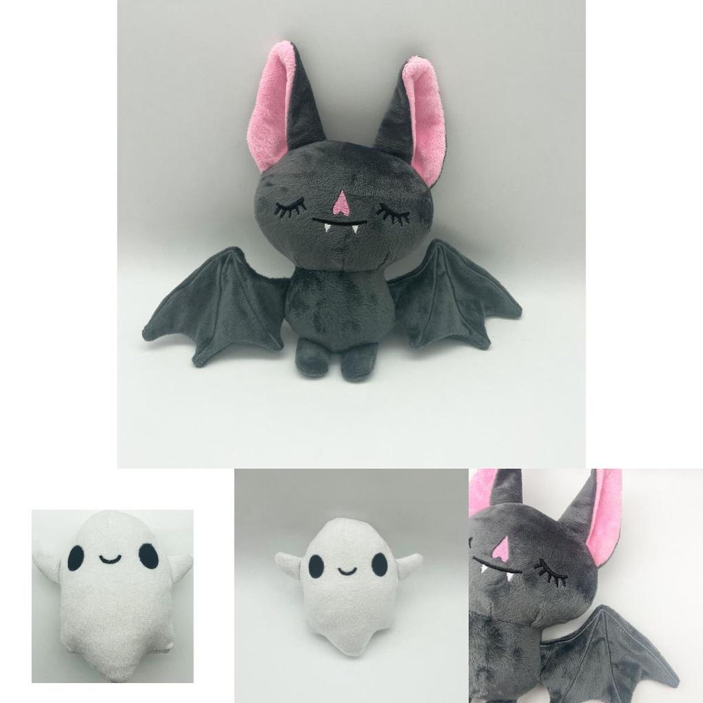 Cute Skeleton Cat Pillow Plush Soft And Cuddly Halloween Animal Toy