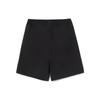 Li Ning X Line Friends Sportmode-Serie Cartoon Frosch Stickerei Logo Lockere Sporthorts Unisex Shorts Schwarz AKSR658-1