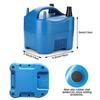 AGPtek High Speed Electronic Balloon Inflator Air Pump [2 Nozzles]
