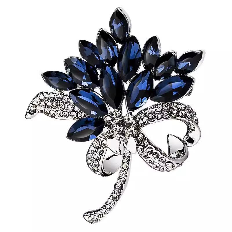 Matte Gold Pearl Wheat Ear Corsage Brooch for Women - High-End Versatile Pin with Anti-Exposure Design
