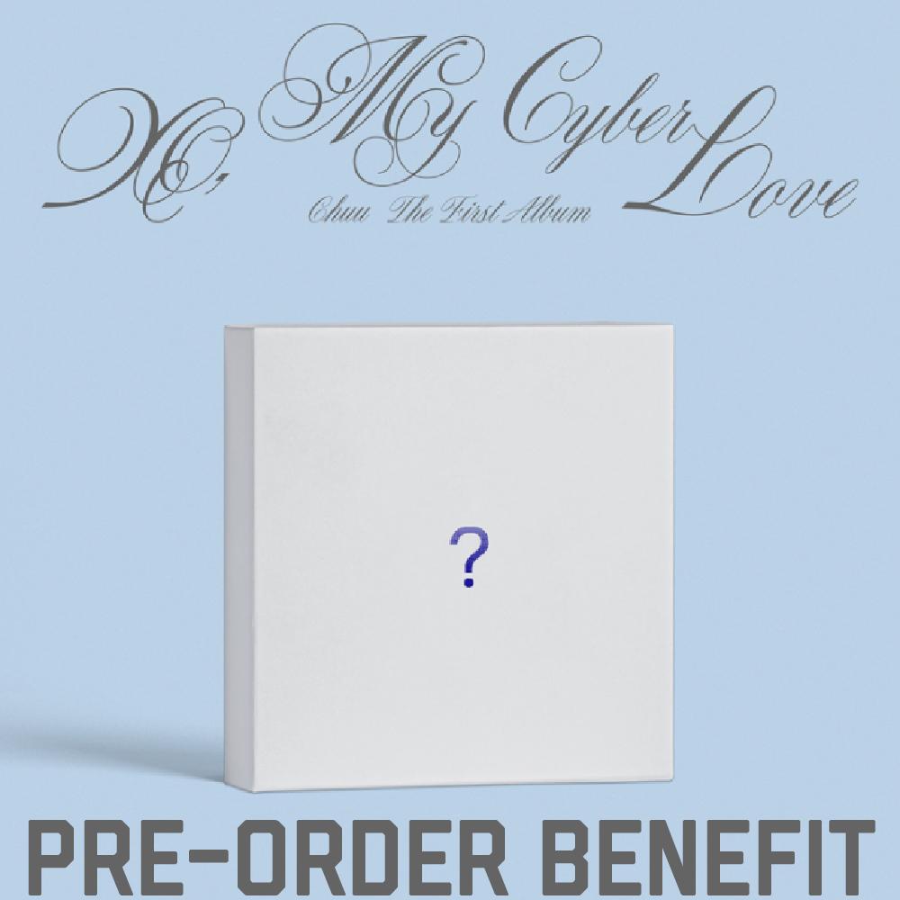 Pre-order CHUU The First Album XO, My Cyberlove Love ver. & SHOP POB