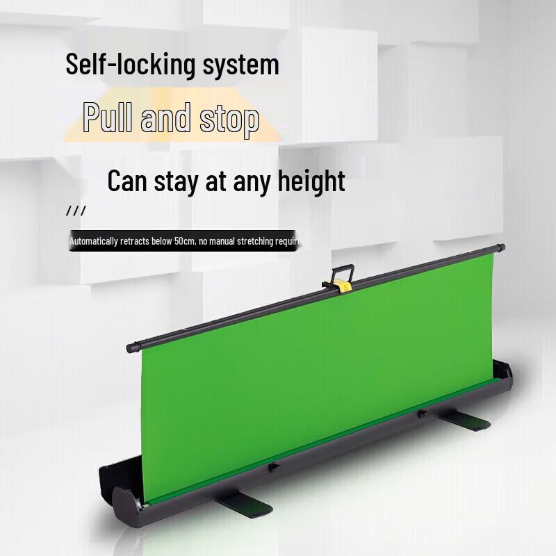 JiaShiYing Portable Pull-Up Chroma Key & Solid Color Backdrop