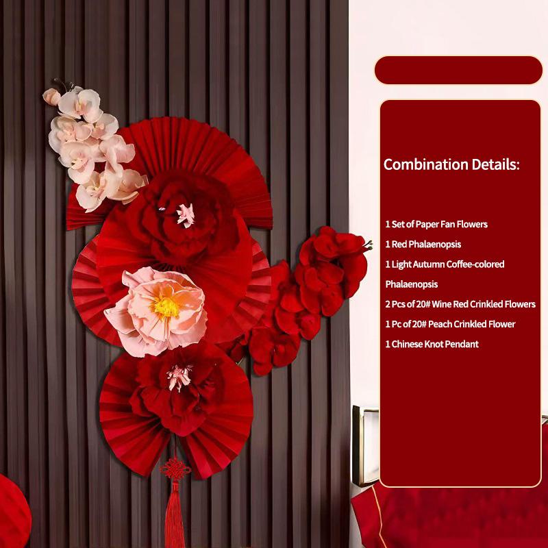 1 Set Chinese New Year Decorations  Chinese Wedding Ornament Lunar New Year Wall Accessories Year Of The Horse  Decor