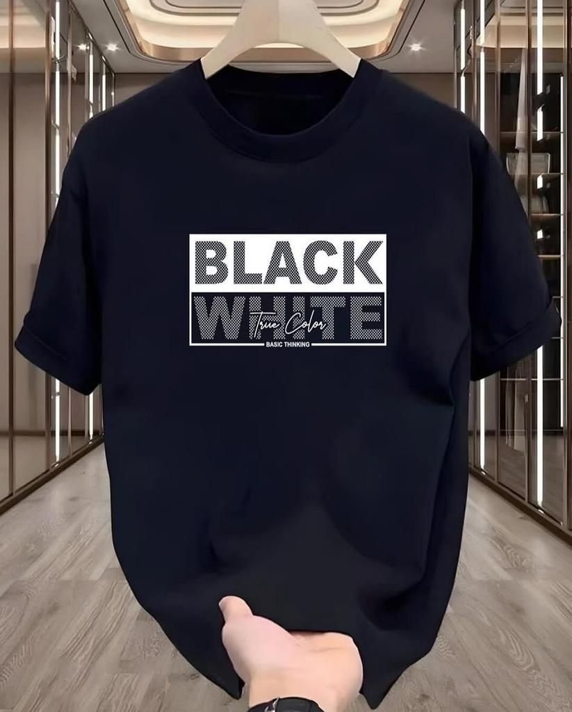 Gothic Creative Anime Pattern Printed Oversized Round-neck T-shirt High Street Fashion Trend Punk Couple Loose Short Sleeved