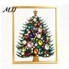 Holiday Decoration Making Sets DIY Jewelry Faux Pearl Art Painting Kit with Frame, Christmas Craft Supplies Set Crystal Gem for Adults, Home Tabletop