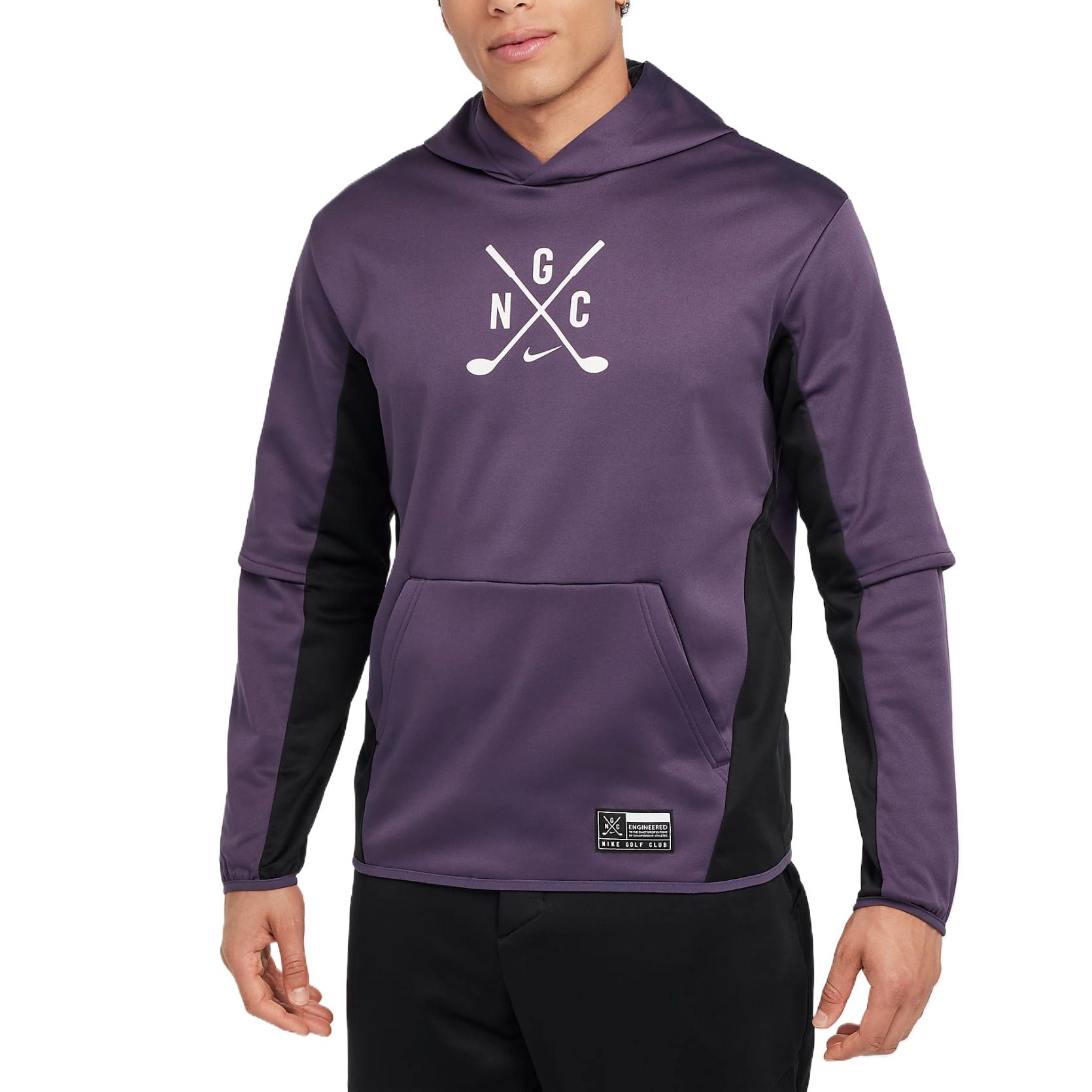 

Nike Club FW/AW24 Golf Warm Hooded Comfortable Breathable Sweatshirt Men sweatshirt Purple FQ1145-573 2XL