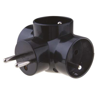 BLACK SPLITTER 3*10A/230V - E00001-78605