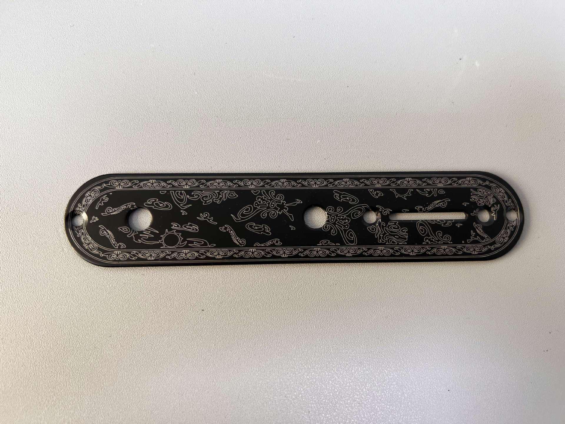 TL Carved Roller Electric Guitar Tailpiece Bridge