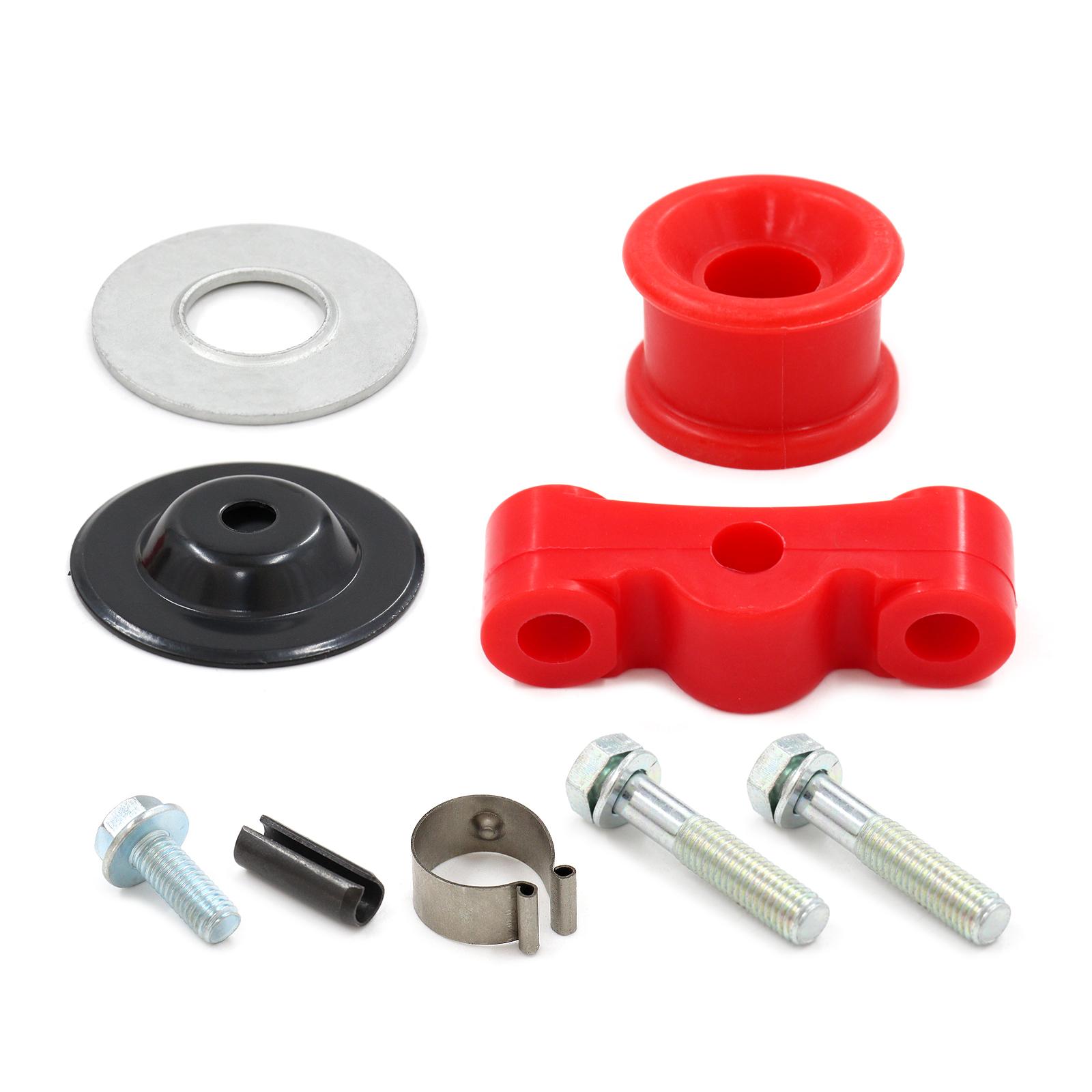 

Red Shift Linkage Bushings Kit With Pin, C Clip Bolt Replacement for Acura Integra Civic Crx With B Series Swap разноцветный