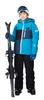 [Onyon] Ski Wear RES77001 Kids Snowsuit T.BLU X BLK 150
