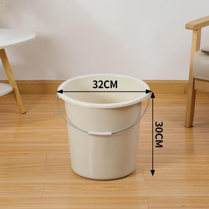 HANDUNYOU Durable Plastic Multi-Purpose Bucket 5-Pack