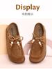 Taiheyuan Old Beijing Cloth Shoes Women's Shoes Autumn Casual Single Shoes Soft soled Anti slip Lightweight Fashion Retro Boken Shoes