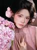 Retro Pink Qipao Photo Studio Clothing – Chinese Style