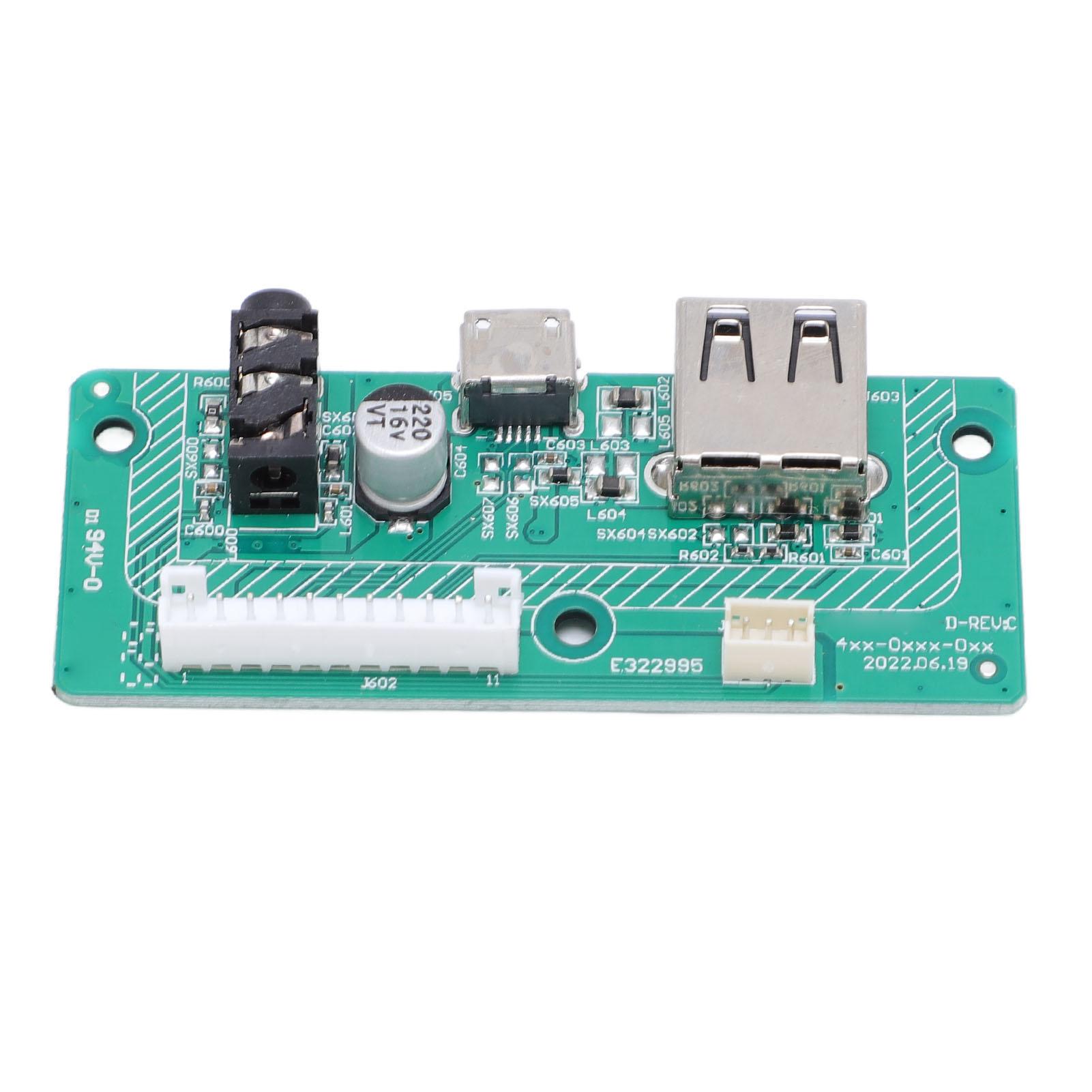 

Speaker Charging Port Board Green USB Sound Jack Charging Port Circuit Board for Charge 3 GG Speaker
