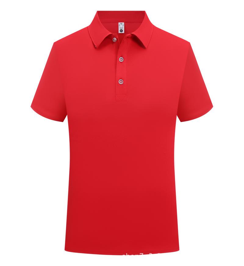 Custom Polo Shirts with Logo Print – Solid Color, Breathable, Short Sleeve Work Uniforms