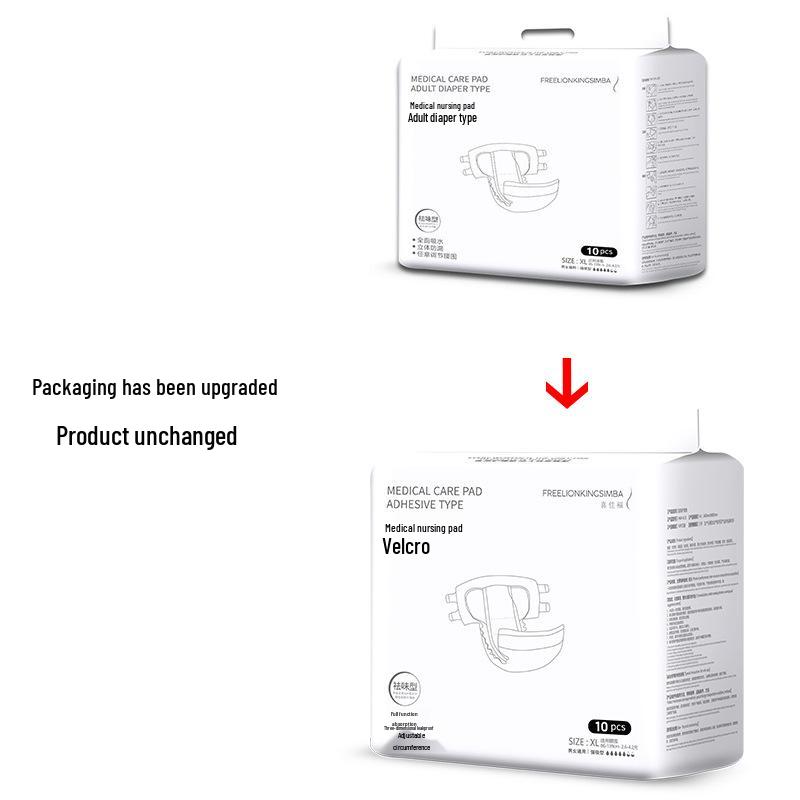 Kijiafu Extra Thick Adult Diapers - Large Size for Men and Women