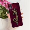 For Vivo Y52 5G Case V2053 Cute Crown Letters Cover Soft Silicone Phone Case For Vivo Y72 5G V2041 Y 52 VivoY52 VivoY72 5G Shell