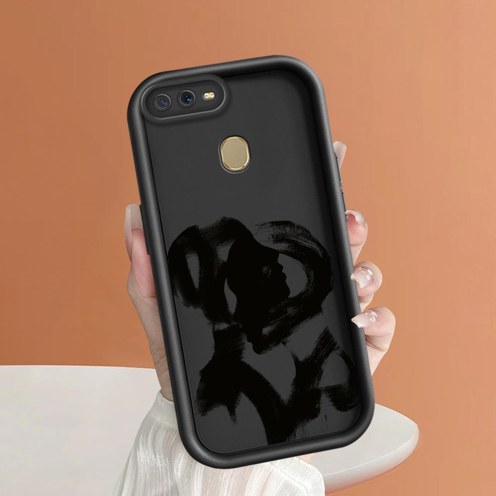 Coque de protection antichoc en silicone souple avec motif de dessin animé pour appareil photo OPPO Reno Realme OnePlus