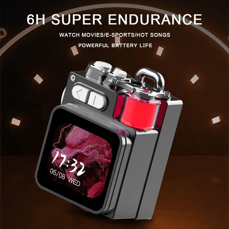 Touch Display RGB Bluetooth Speaker Stereo Surround Speaker Display With RGB Outdoor Subwoofer Desktop Screen LED